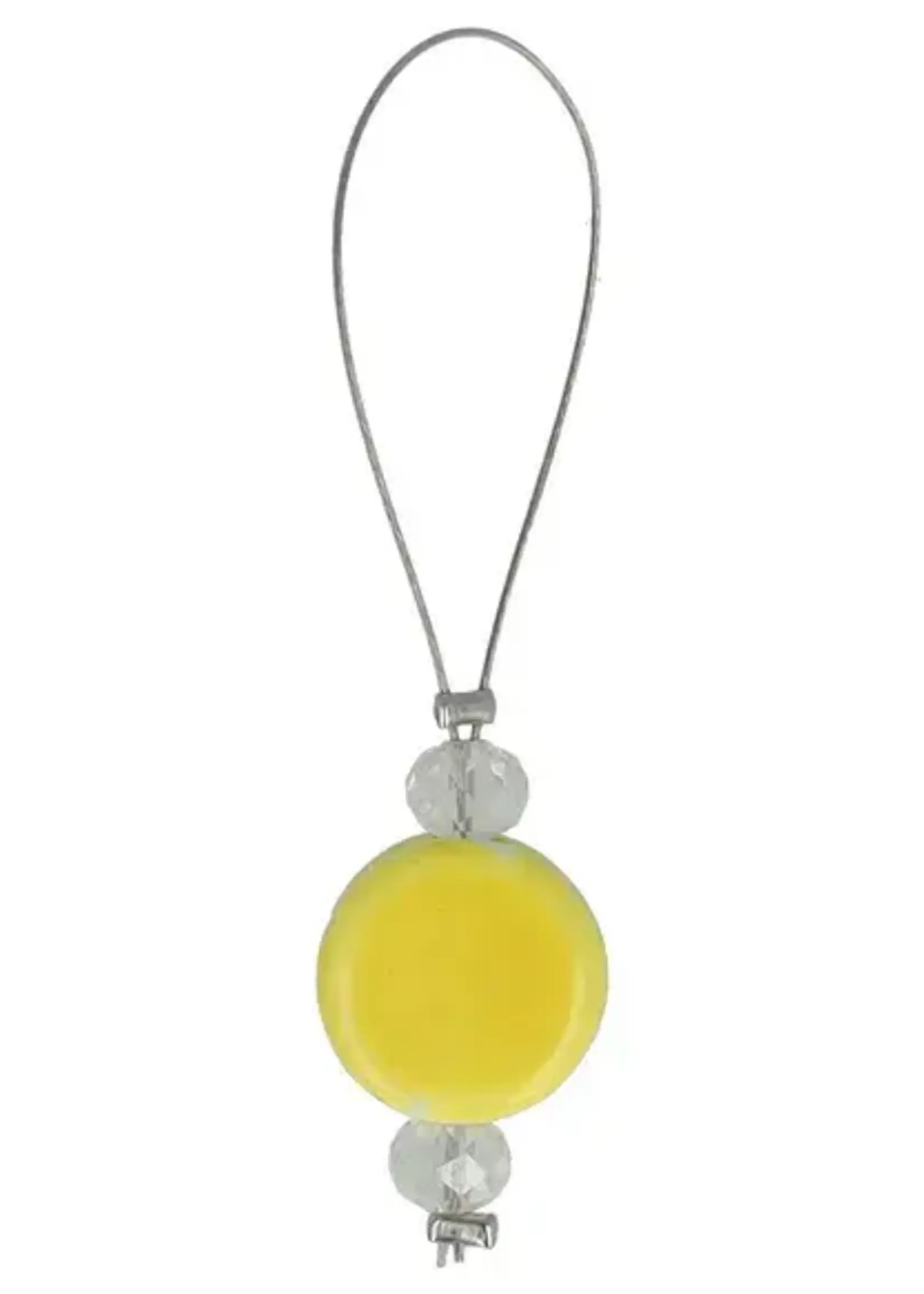 KnitPro Zooni Stekenmarkeerders in mesh pouch Geel