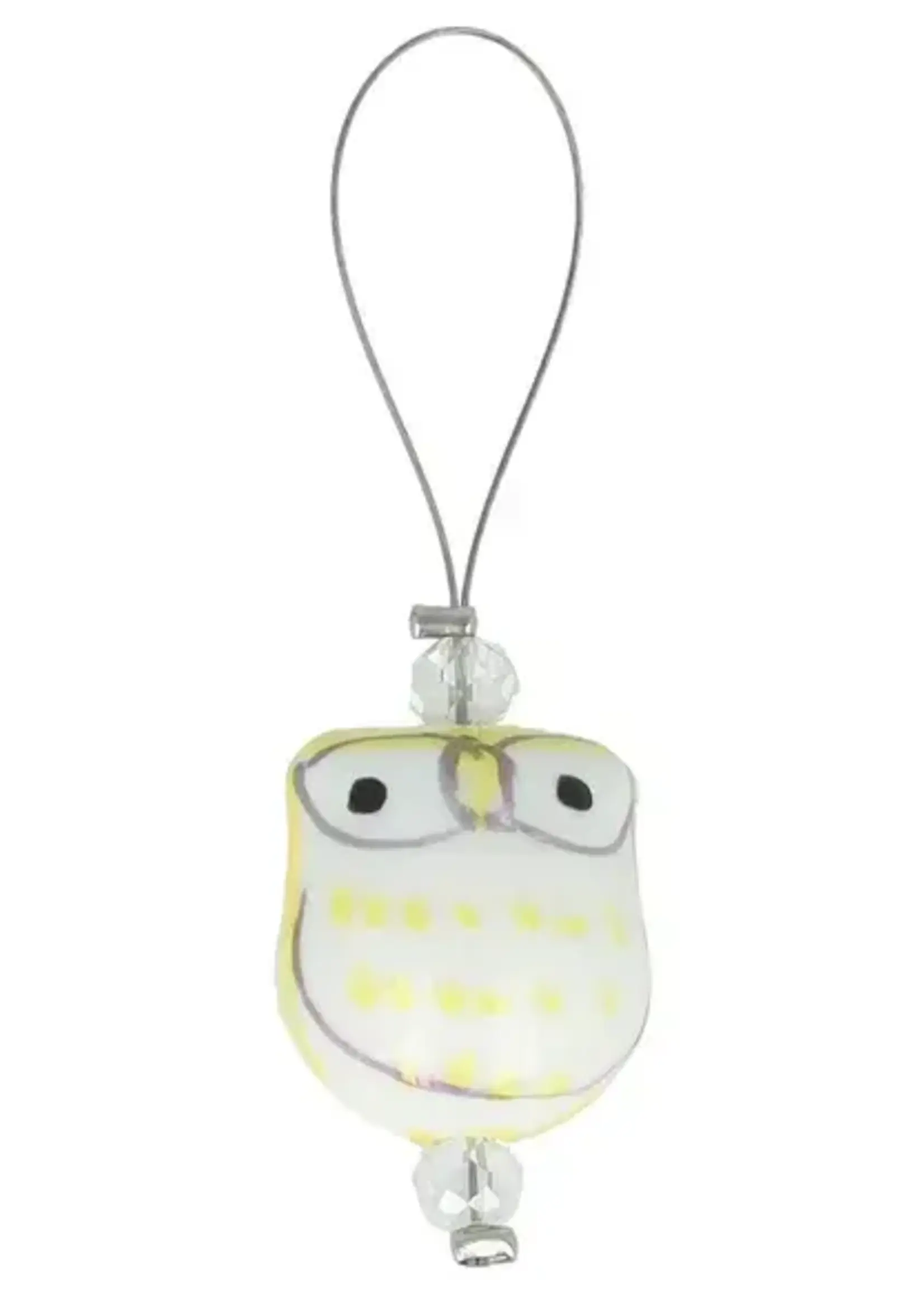 KnitPro Zooni Stekenmark. in mesh pouch Gele uil - 1x10st