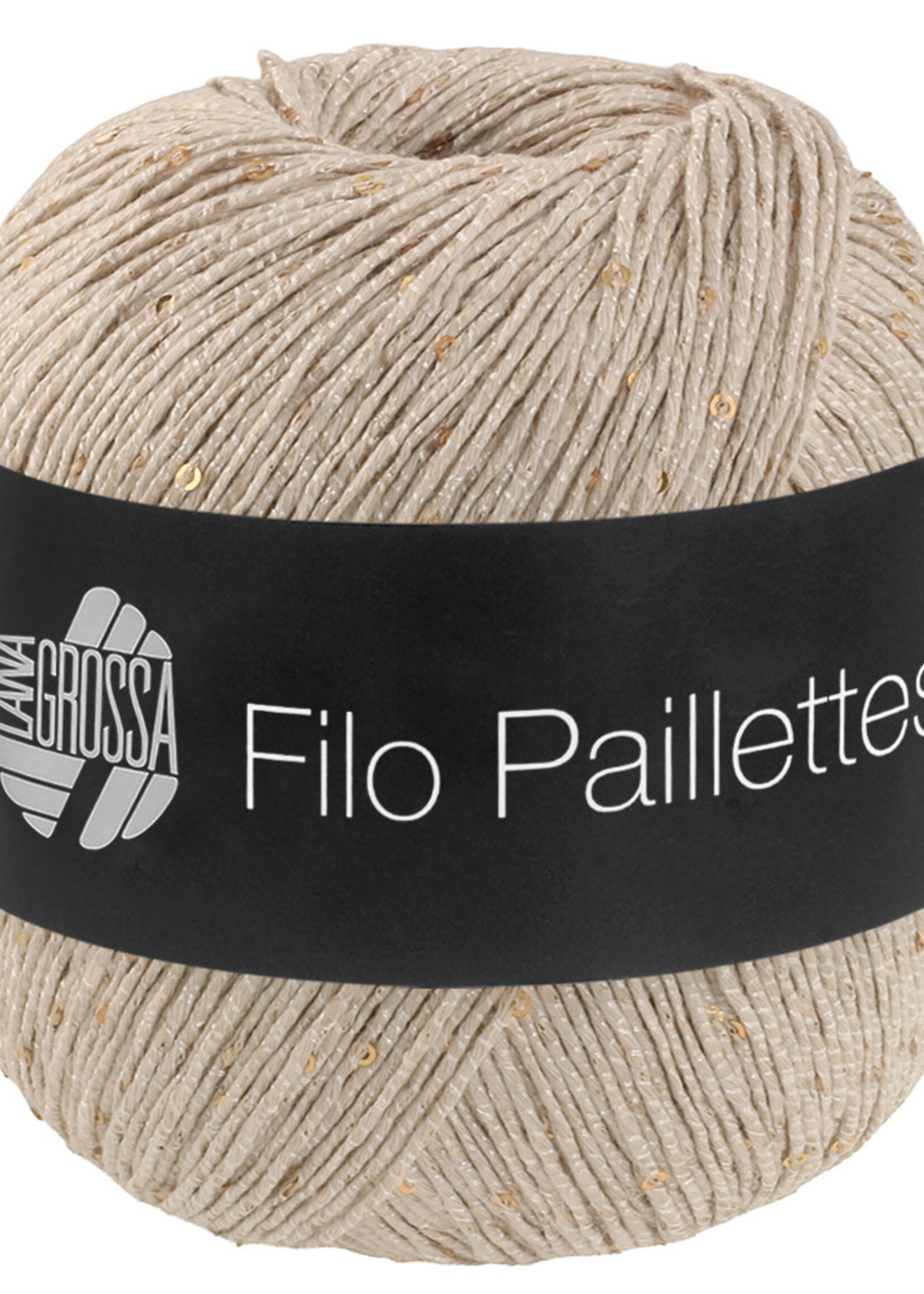 Lana Grossa Filo paillettes -Lana Grossa -18 lichtbeige