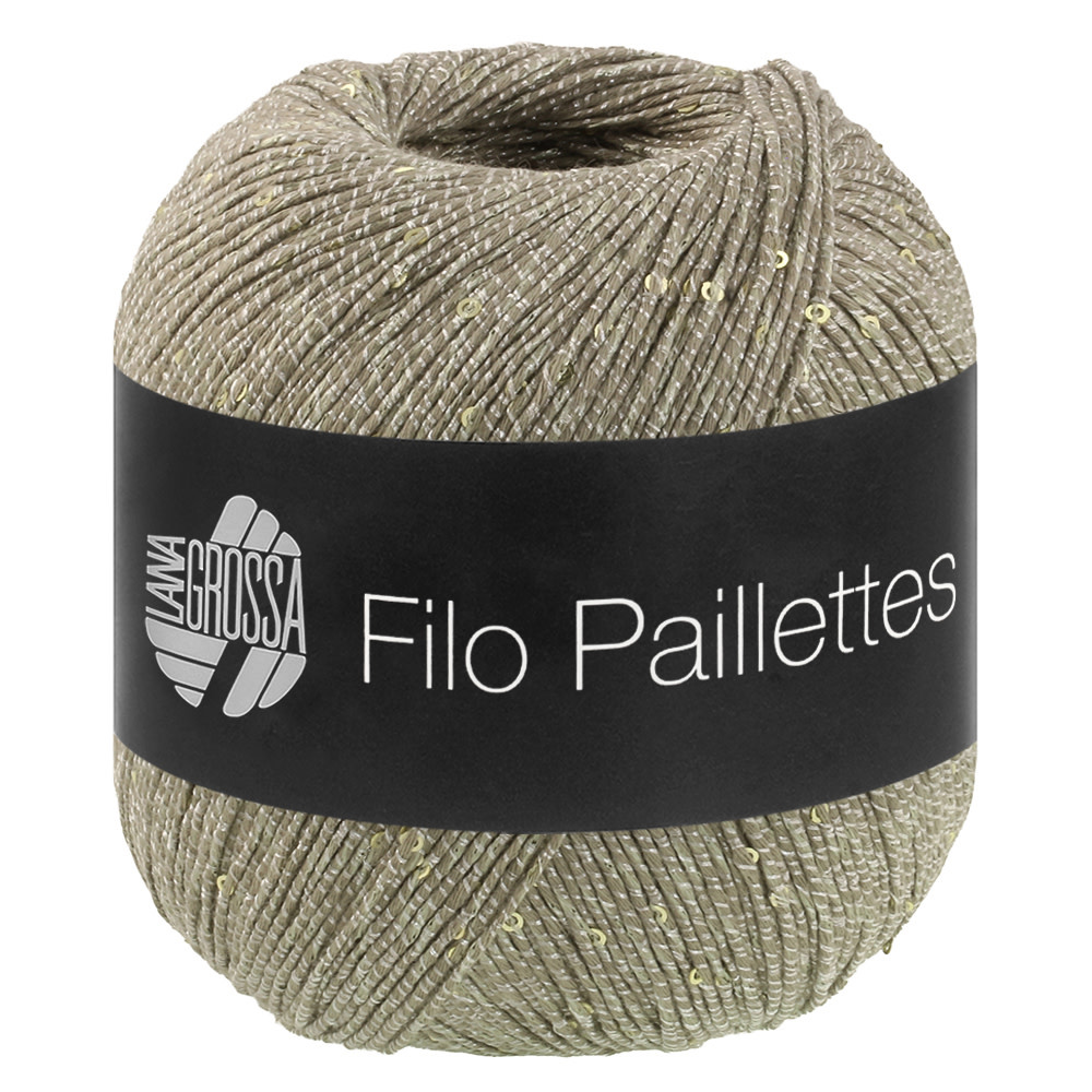 Lana Grossa Filo paillettes -13 kaki