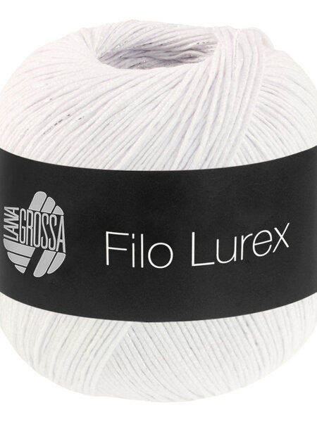 Lana Grossa Filo Lurex -01 wit