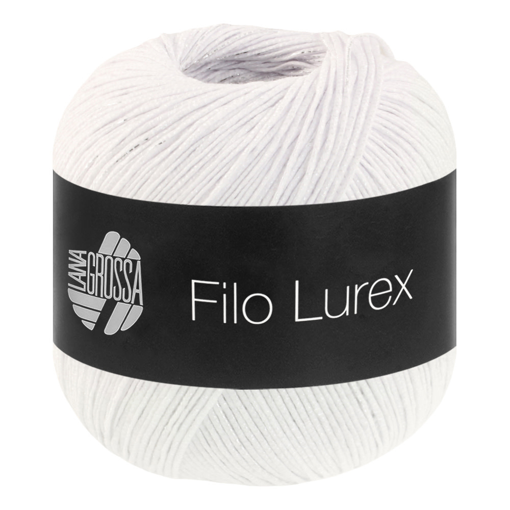 Lana Grossa Filo Lurex -01 wit