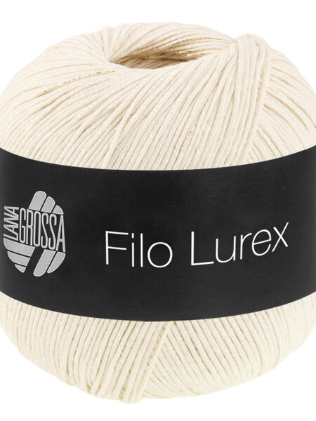 Lana Grossa Filo Lurex -02 creme