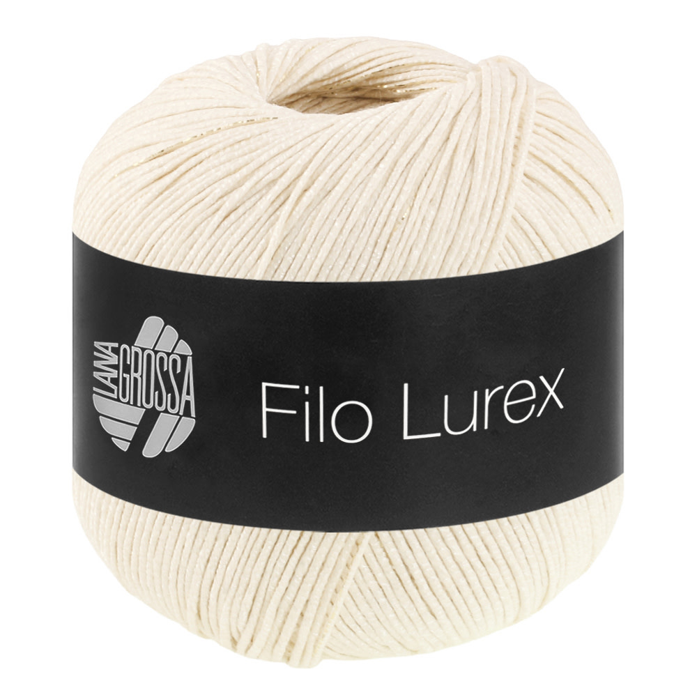 Lana Grossa Filo Lurex -02 creme