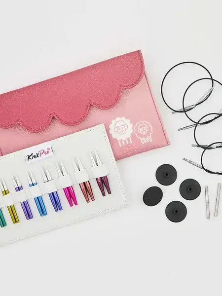 KnitPro Zing verw. breip. set 5cm 3-6mm Mini