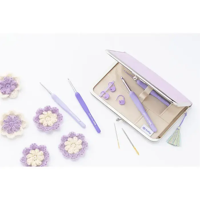Tulip Tulip Etimo Murasaki haaknaalden set softgrip