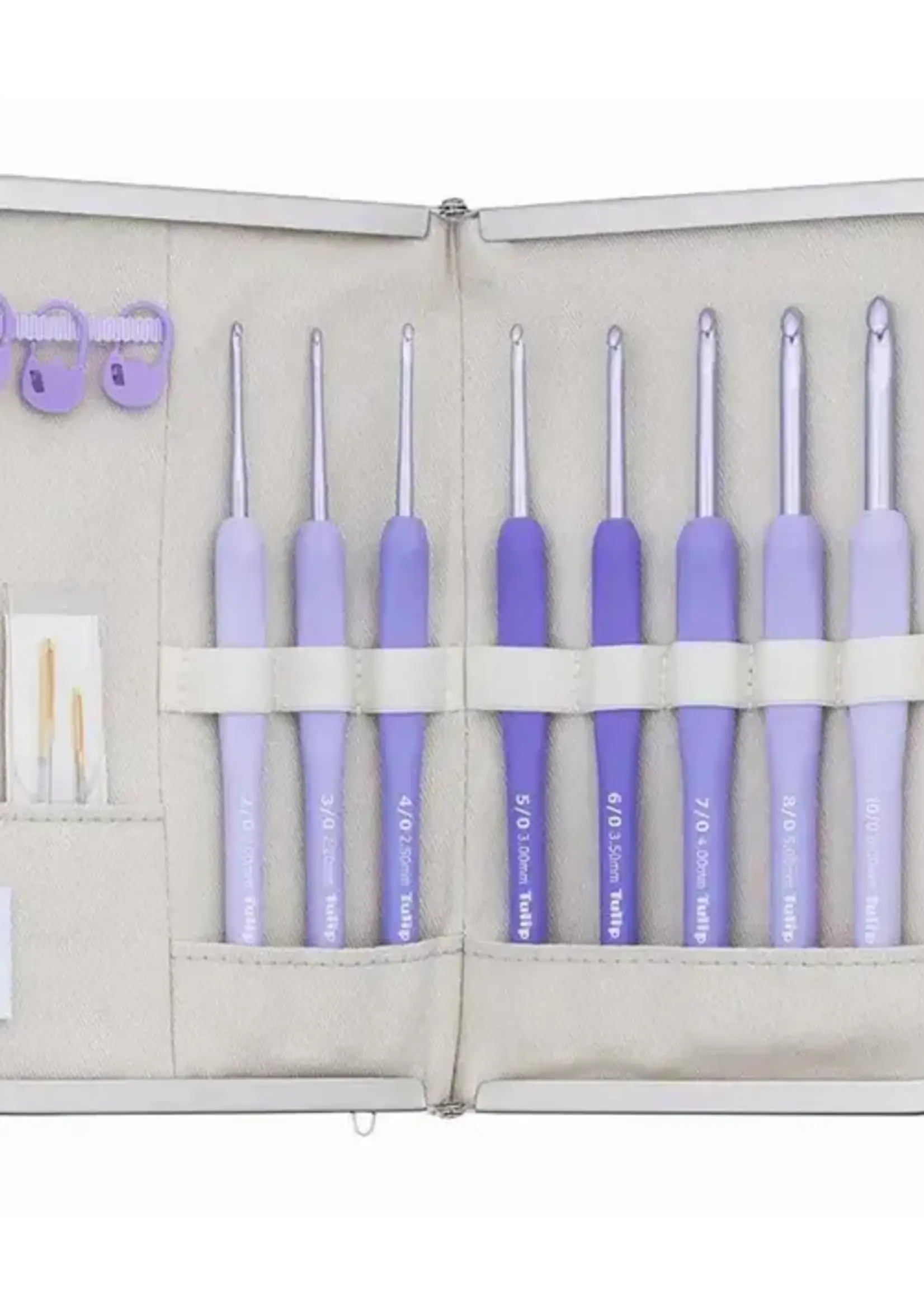 Tulip Tulip Etimo Murasaki haaknaalden set softgrip