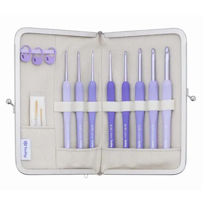 Tulip Tulip Etimo Murasaki haaknaalden set softgrip