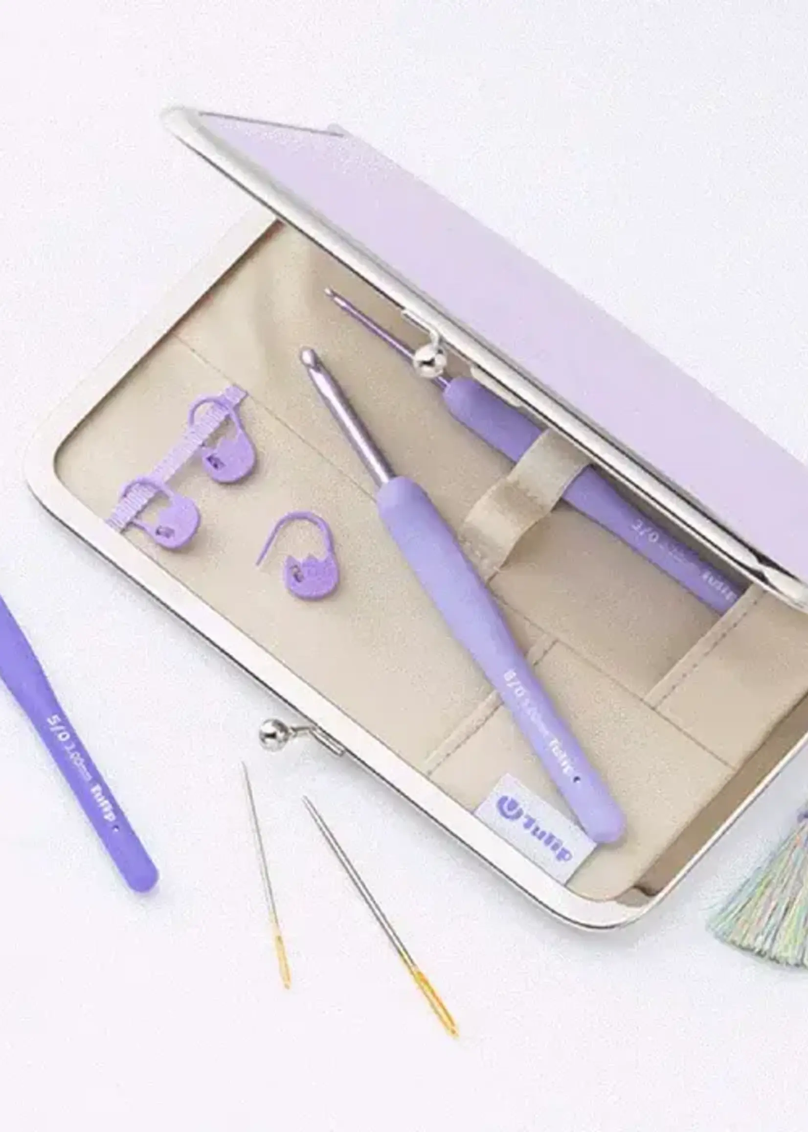 Tulip Tulip Etimo Murasaki haaknaalden set softgrip