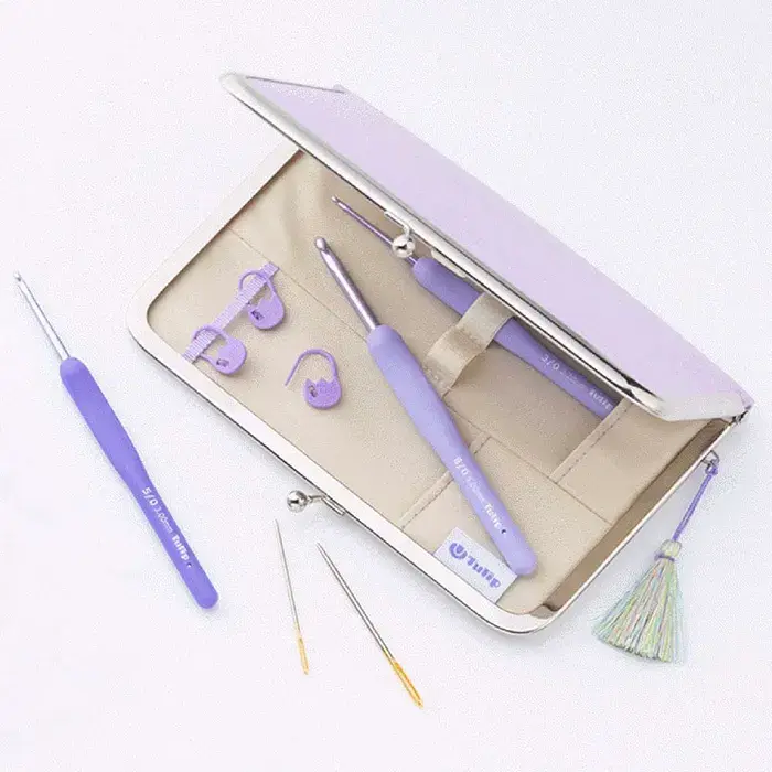 Tulip Tulip Etimo Murasaki haaknaalden set softgrip