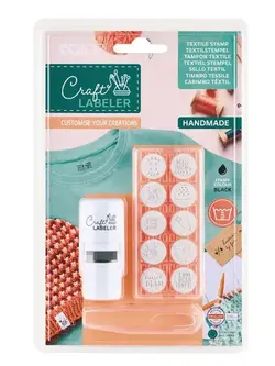 COLOP Craft Labeler textielstempel set