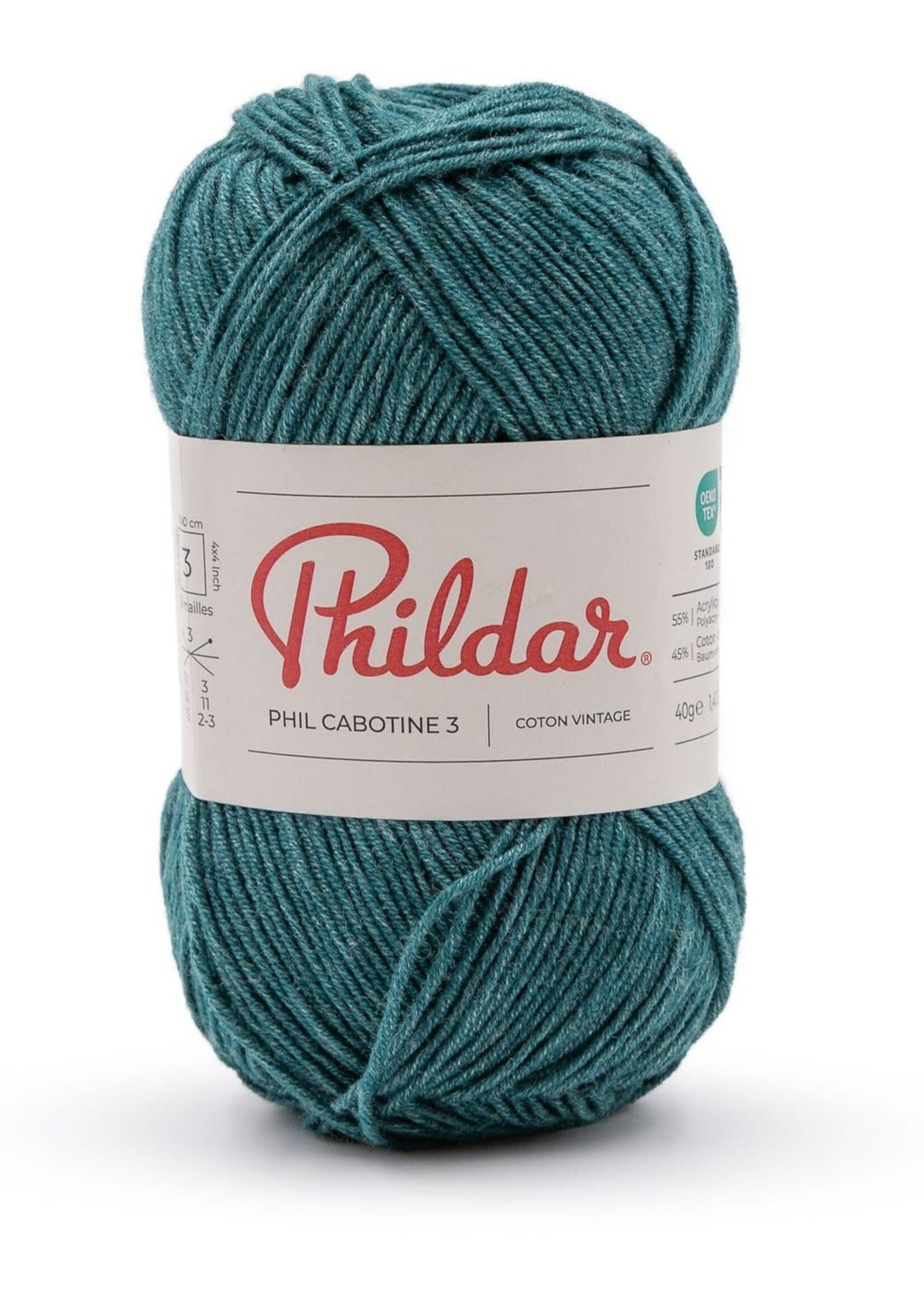 Phildar Cabotine 3  -Phildar - vert empire