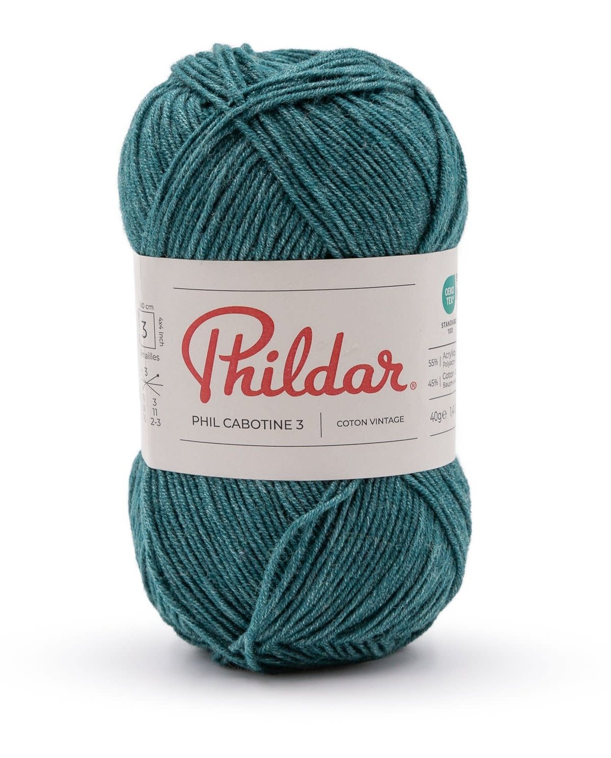 Phildar Cabotine 3  -vert empire