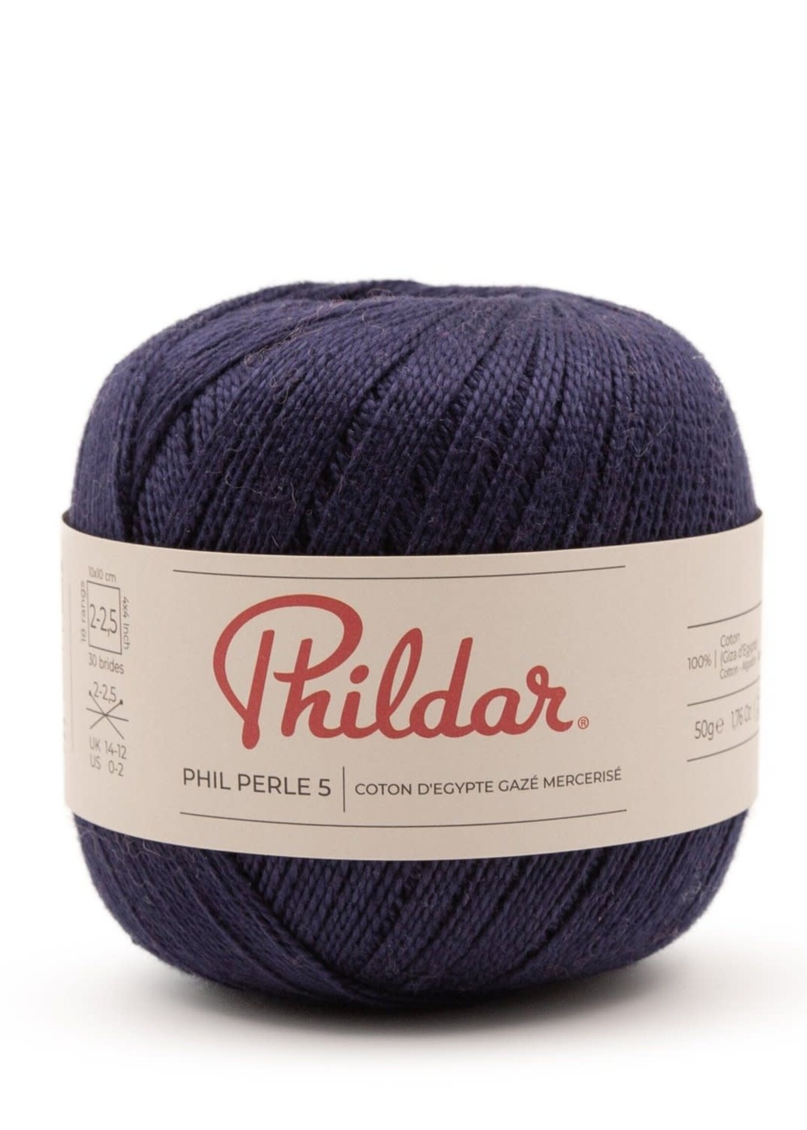 Phildar Phil Perle 5 - Phildar -Bleu Nuit