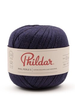 Phildar Phil Perle 5 - Phildar -Bleu Nuit