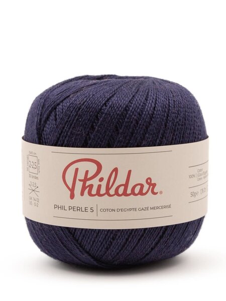 Phildar Phil Perle 5 - Phildar -Bleu Nuit