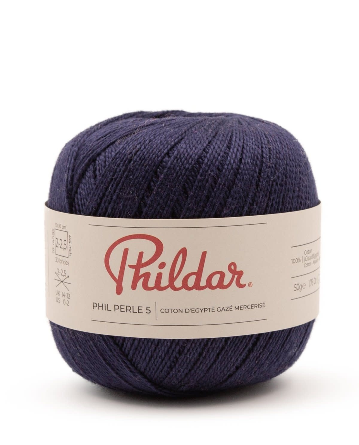 Phildar Phil Perle 5 - Phildar -Bleu Nuit