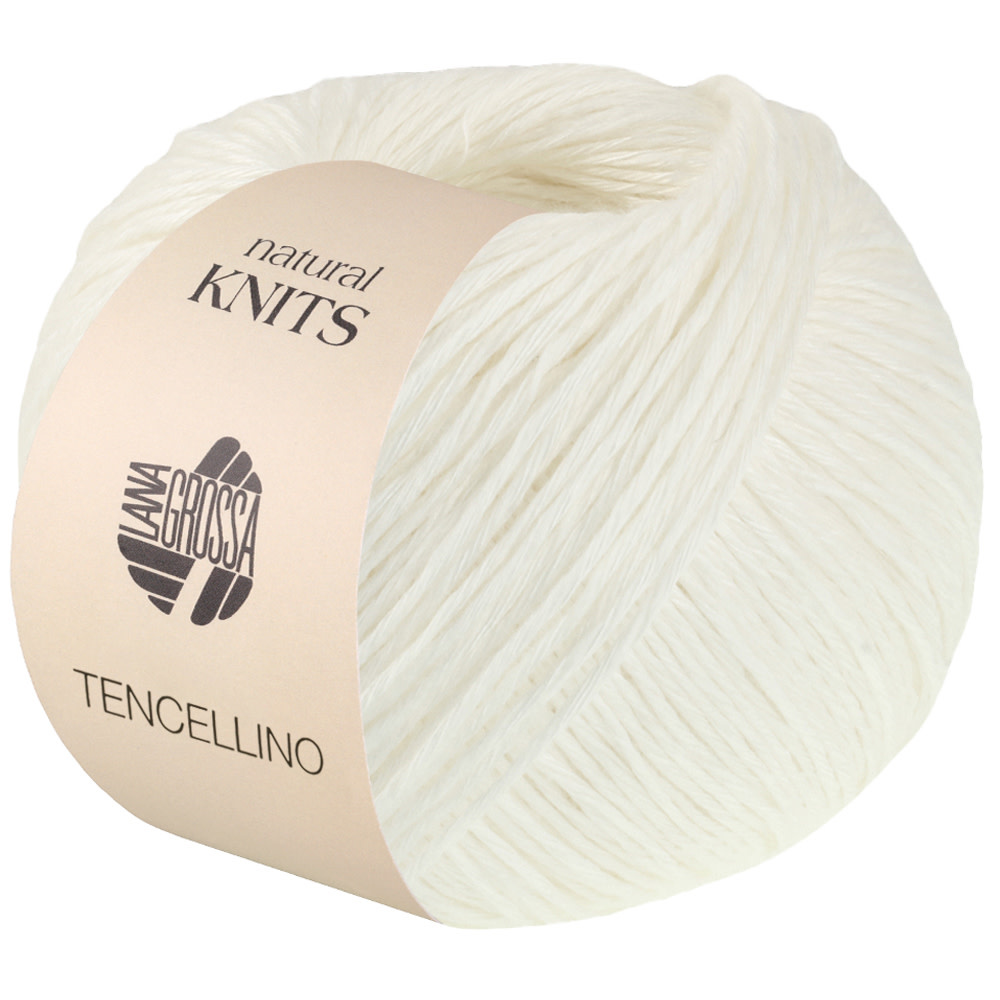 Lana Grossa Tencellino -001 wit