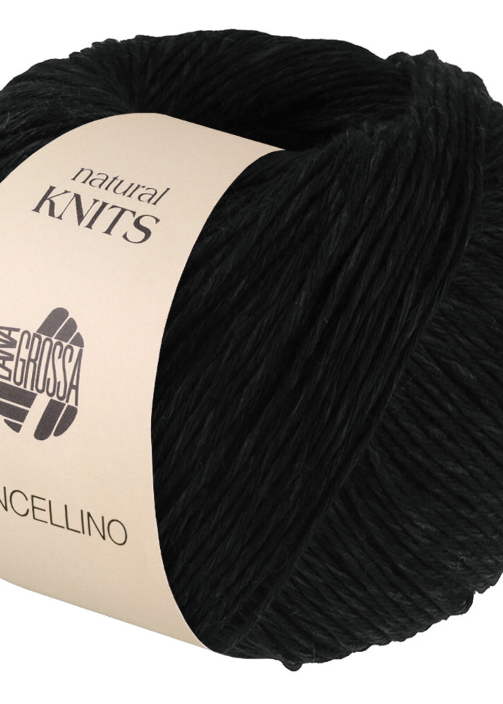 Lana Grossa Tencellino - Lana Grossa -017 zwart