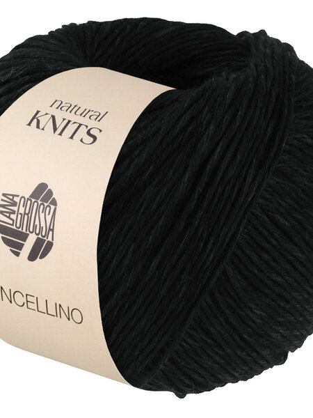 Lana Grossa Tencellino -017 zwart