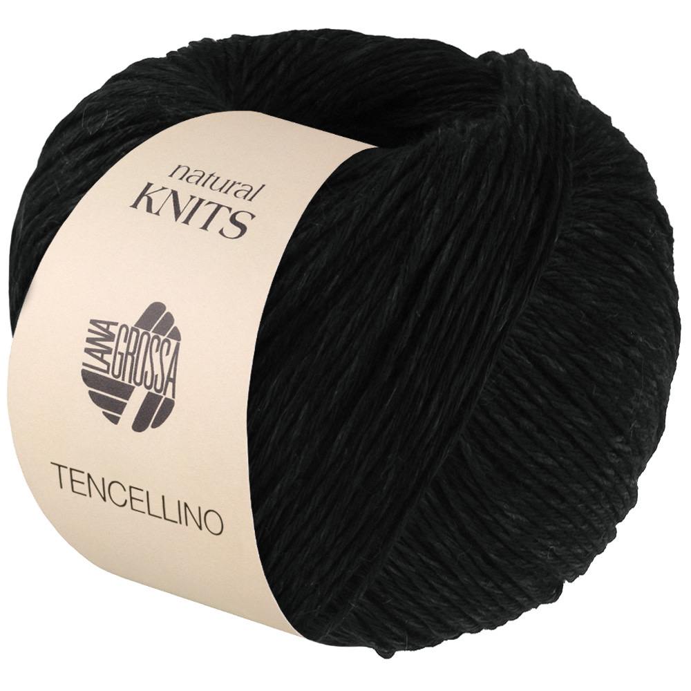 Lana Grossa Tencellino -017 zwart
