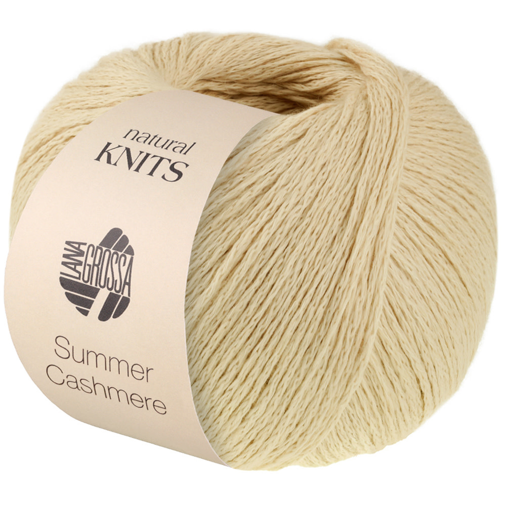 Lana Grossa Summer Cashmere -26 lichtbeige