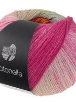 Lana Grossa Cotonella - 19 Kameel/Roze/Fuchsia/Roodviolet/Grijs/Lila/ Geeloranje/Rood/Geel