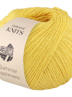 Lana Grossa Summer Cashmere -17 citrusgeel