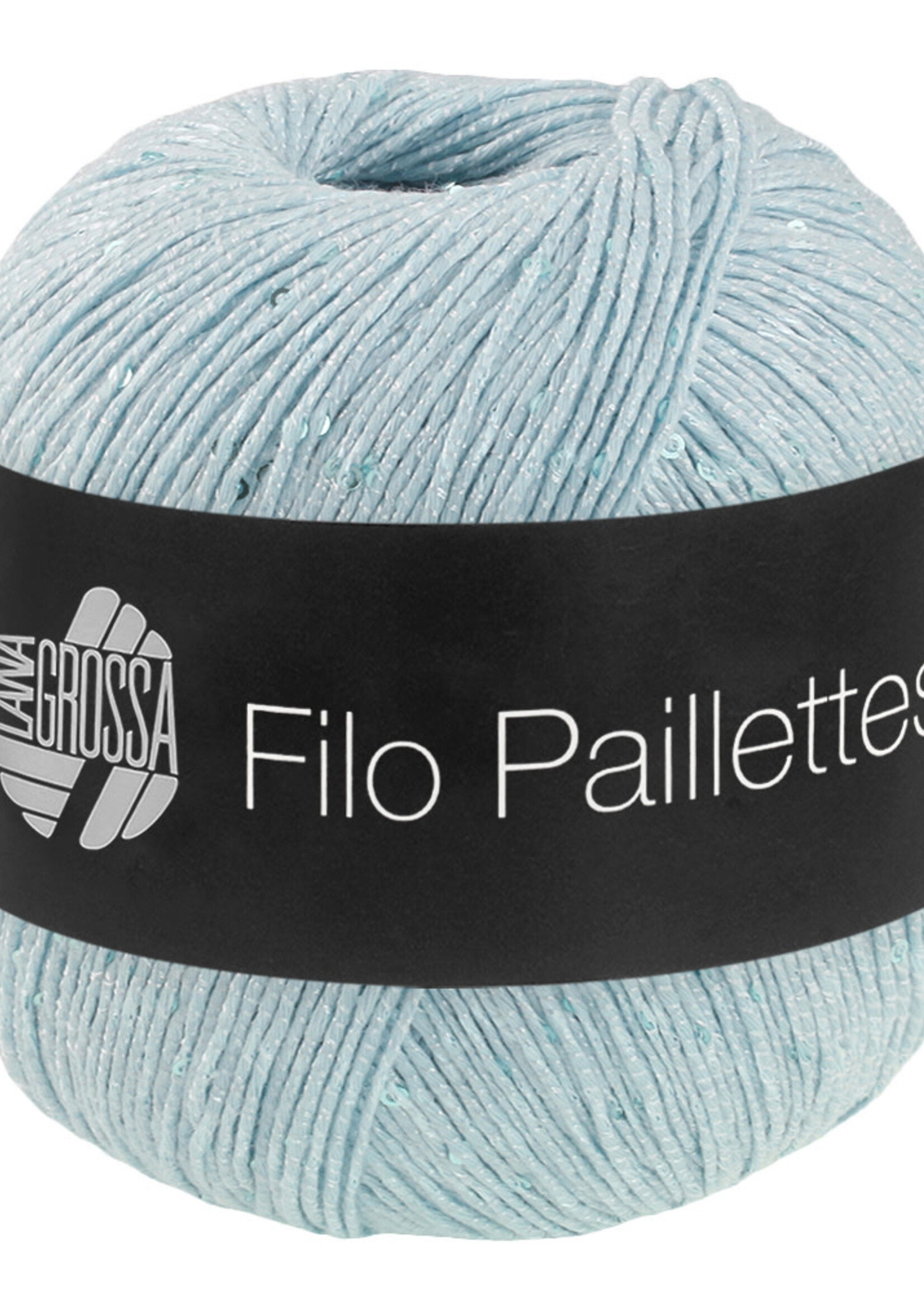 Lana Grossa Filo paillettes -Lana Grossa -09 ijsblauw
