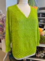 Rondbreien (Top-down) -V-hals (gevorderd) op dinsdag 02/06-09/06-16/06-23/06