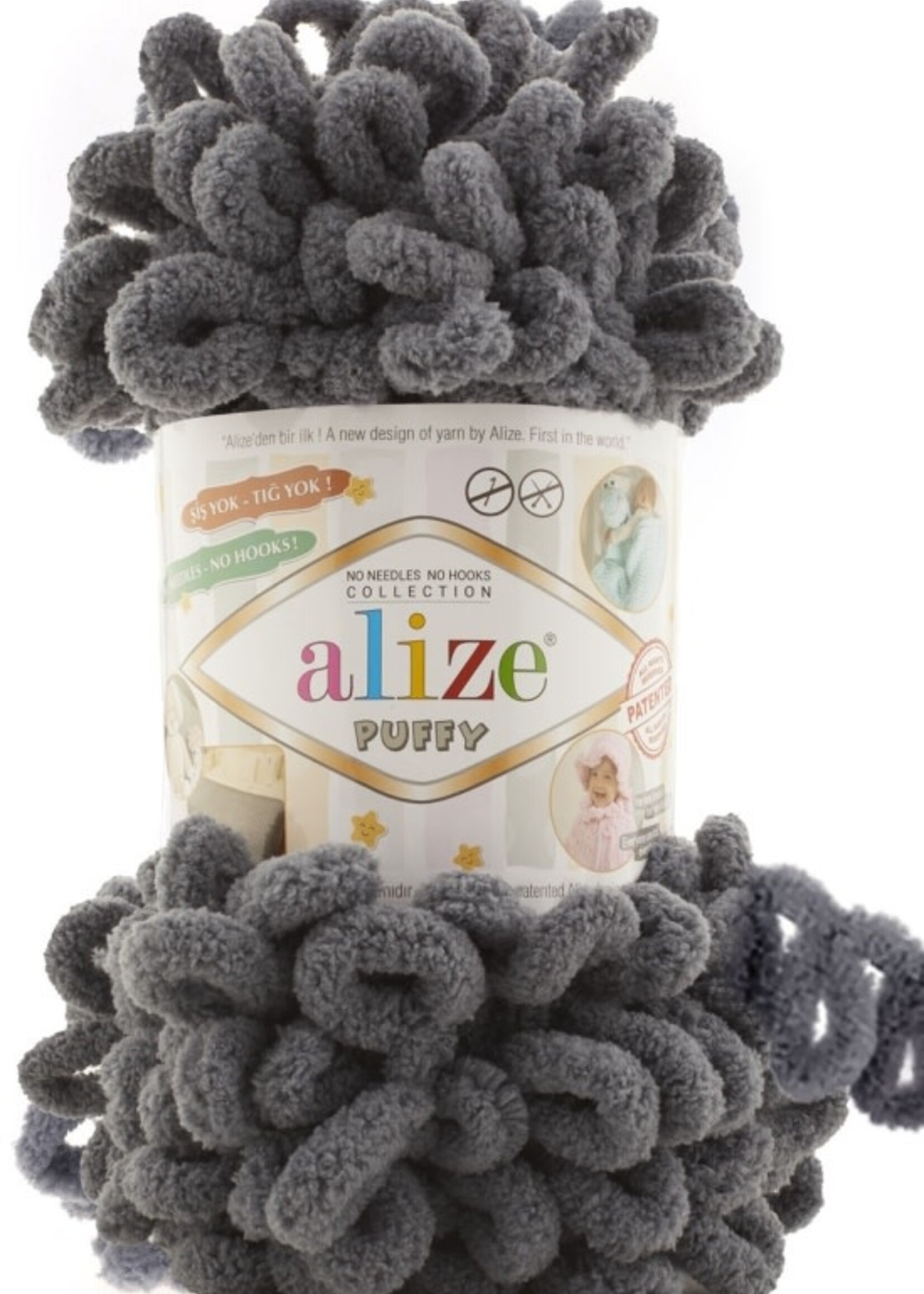 Puffy - Alize -053 Dark Grey