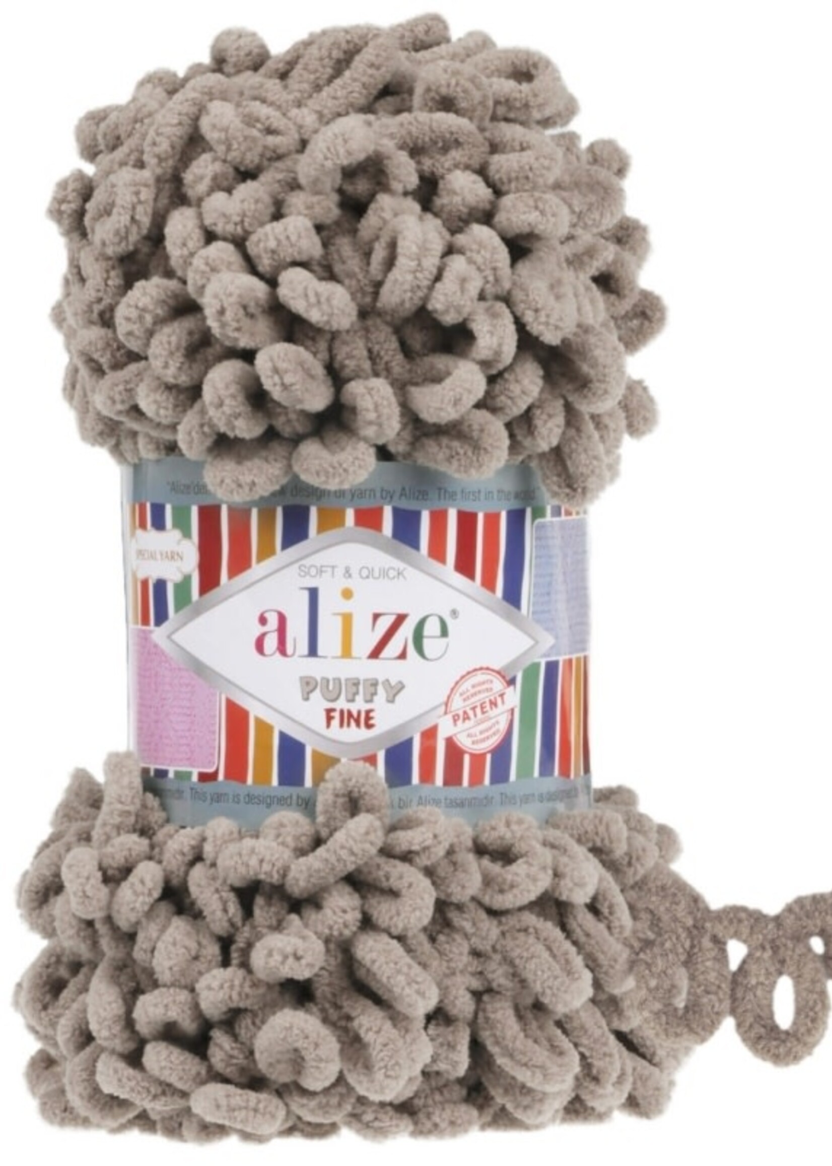 Puffy Fine - Alize - 990 Taupe