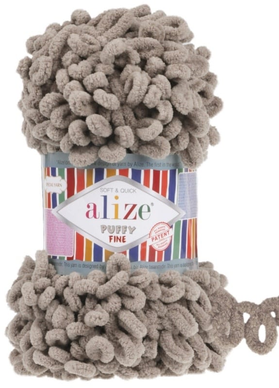 Puffy Fine - Alize - 990 Taupe