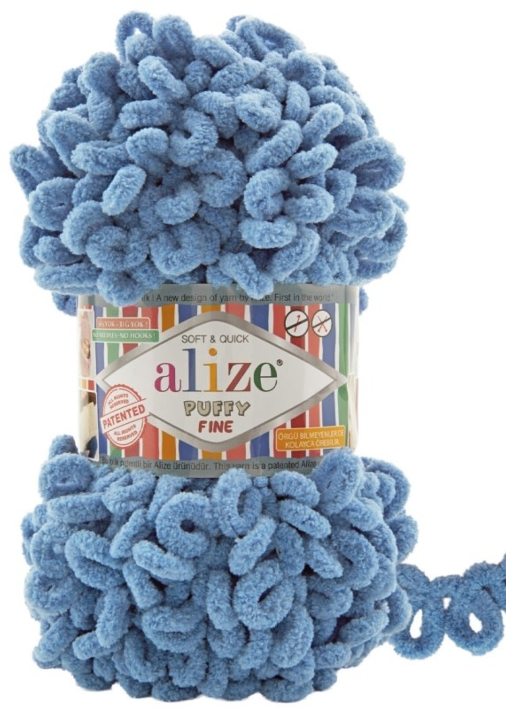 Puffy Fine - Alize - 374 Jeansblue