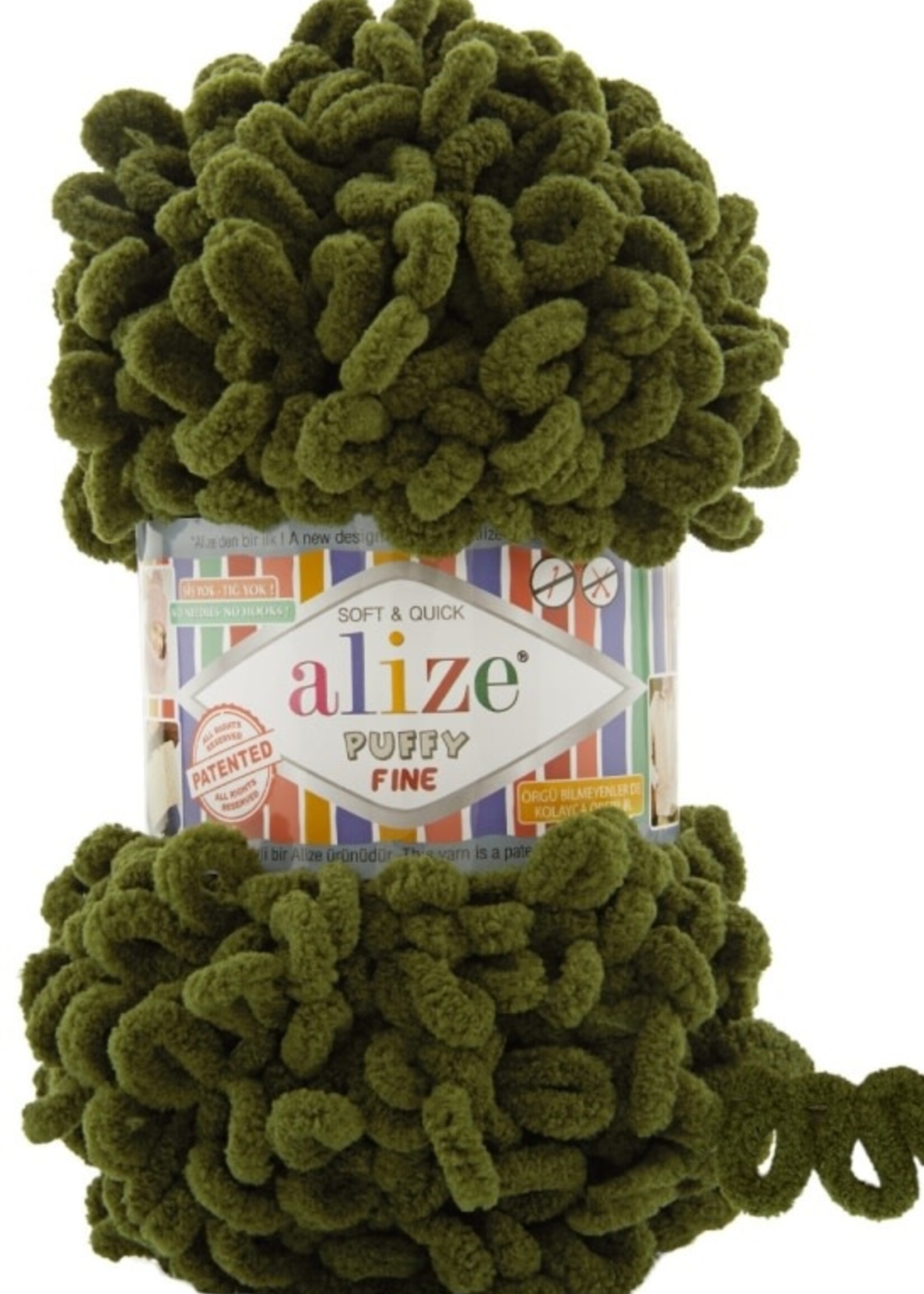Puffy Fine - Alize - 620 Moss Green