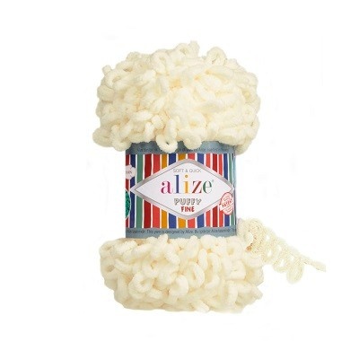 Puffy Fine - Alize - 062 Light Cream