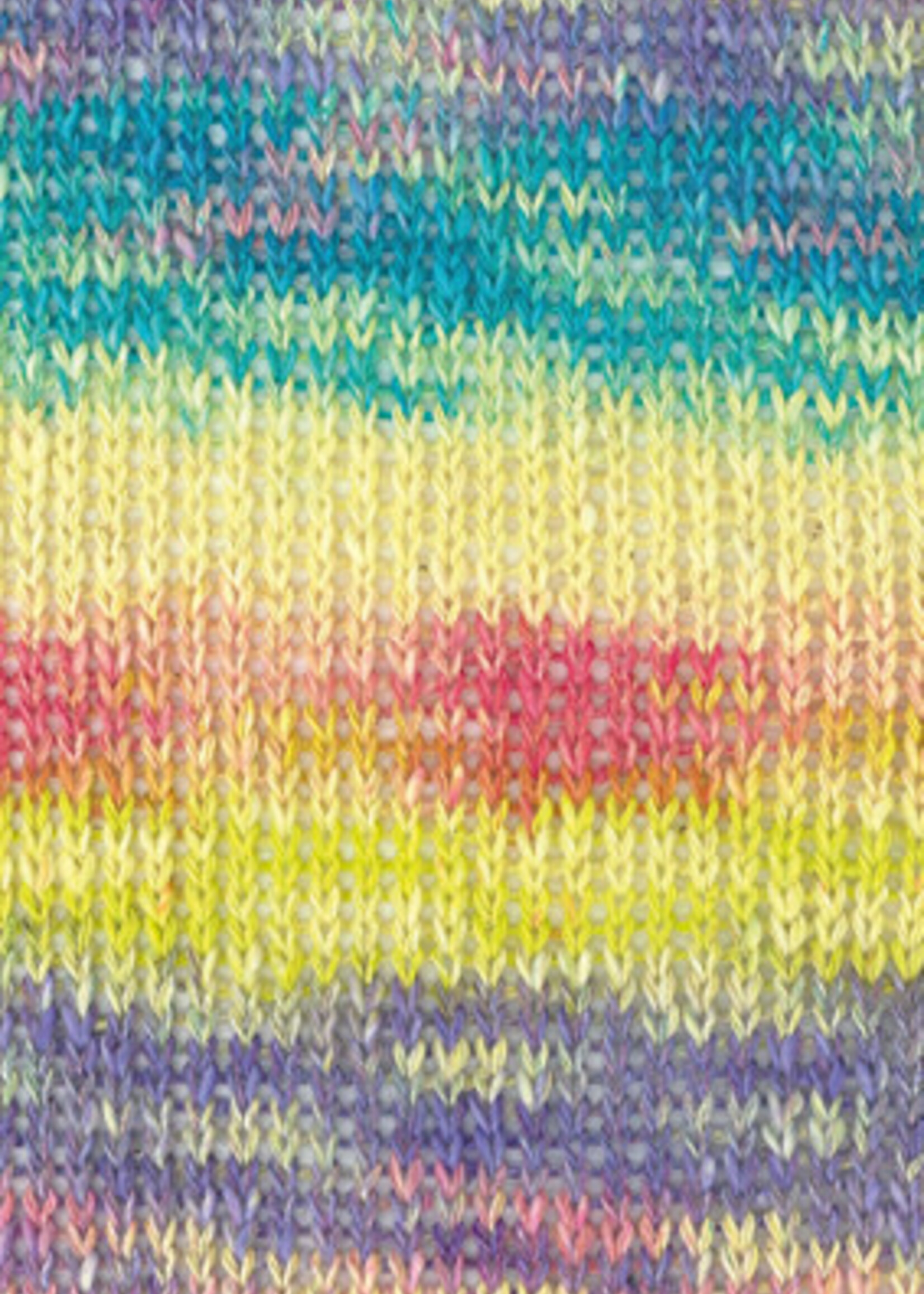 Lana Grossa Gomitolo California -Lana Grossa -3043 Vanille/Fuchsia/Pistache/Blauwviolet/Petrolblauw/Oudroze