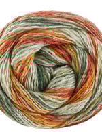 Lana Grossa Gomitolo California -Lana Grossa -3047 Zachtgroen/donkergroen/mosgroen/oker/roestrood