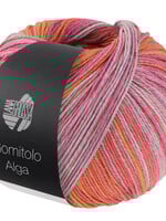 Lana Grossa Gomitolo Alga -Lana Grossa -2021 Rood/Oranje/Fuchsia/Munt/Bramen/Grijs