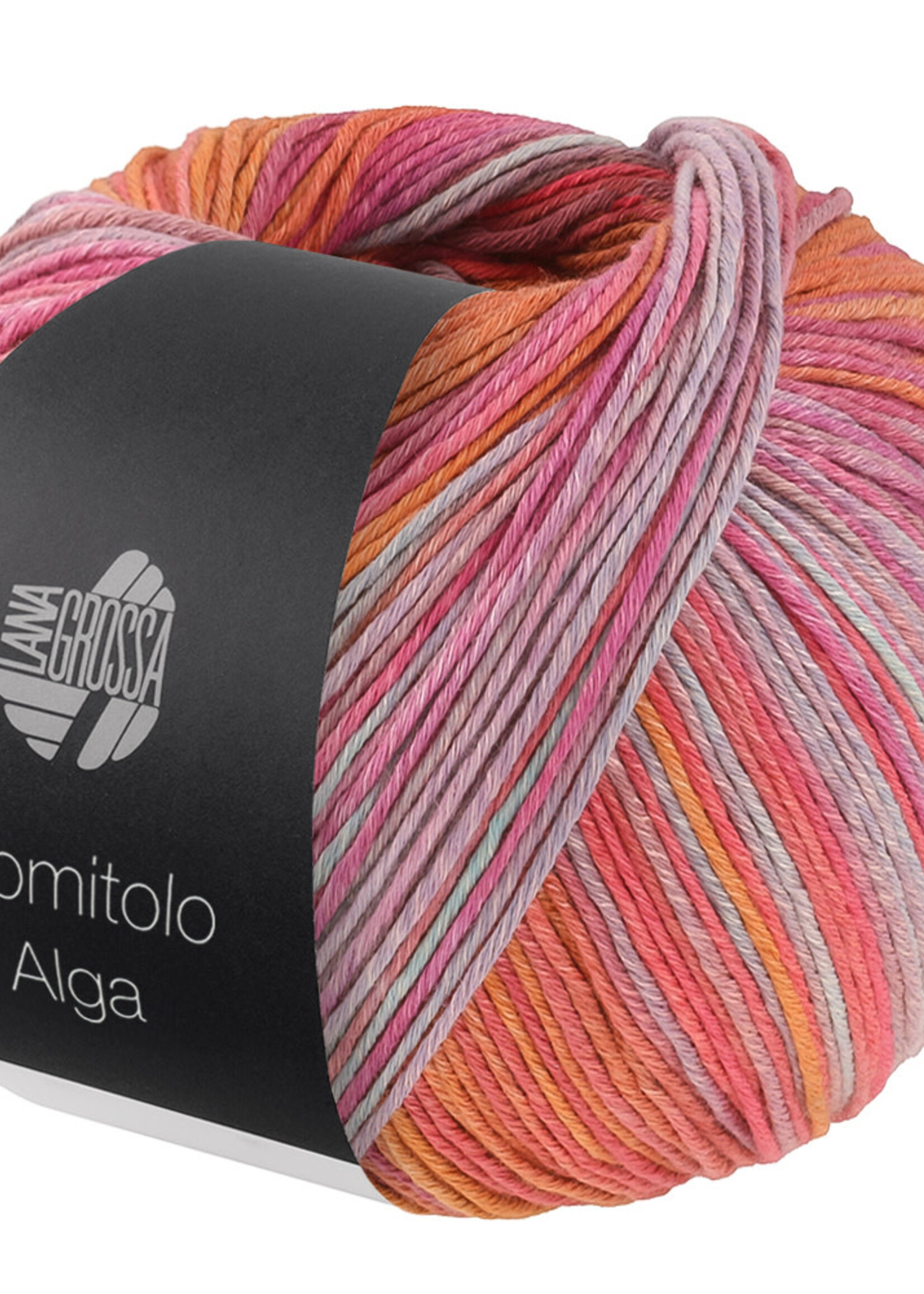 Lana Grossa Gomitolo Alga -Lana Grossa -2021 Rood/Oranje/Fuchsia/Munt/Bramen/Grijs