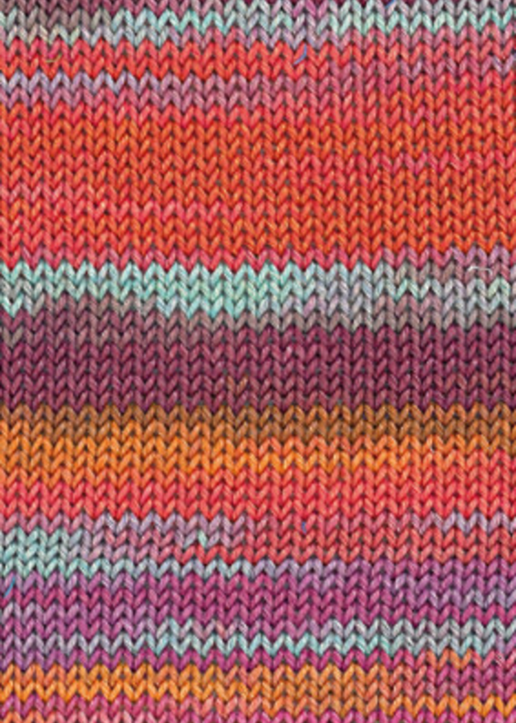 Lana Grossa Gomitolo Alga -Lana Grossa -2021 Rood/Oranje/Fuchsia/Munt/Bramen/Grijs