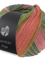 Lana Grossa Gomitolo Alga -Lana Grossa -2025 Wit/lichtblauw/blauw/licht-/donkergroen/roze/pruim/turkoois/zalm/petrol