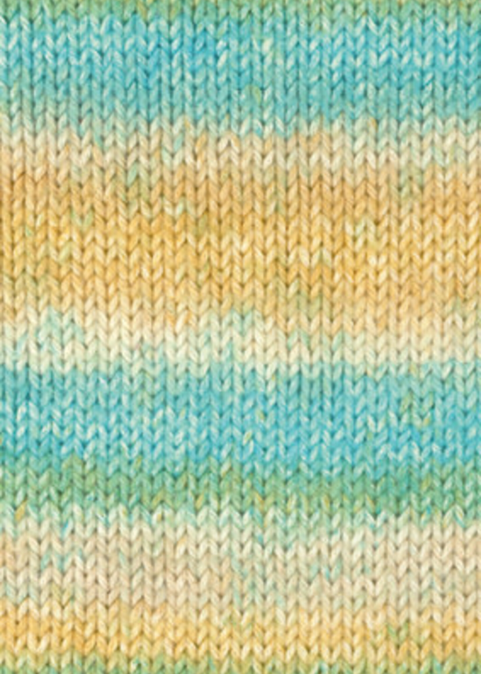 Lana Grossa Gomitolo Mambo -Lana Grossa -2040 Turkoois/lentegroen/groenbeige/maïsgeel