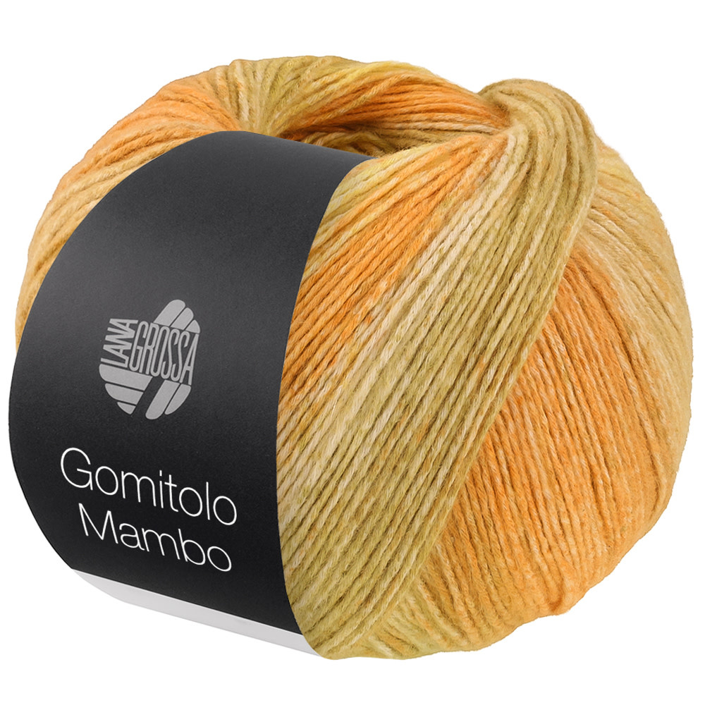 Lana Grossa Gomitolo Mambo -Lana Grossa -2041 Amber/Citroengeel/Mosterd/Camel