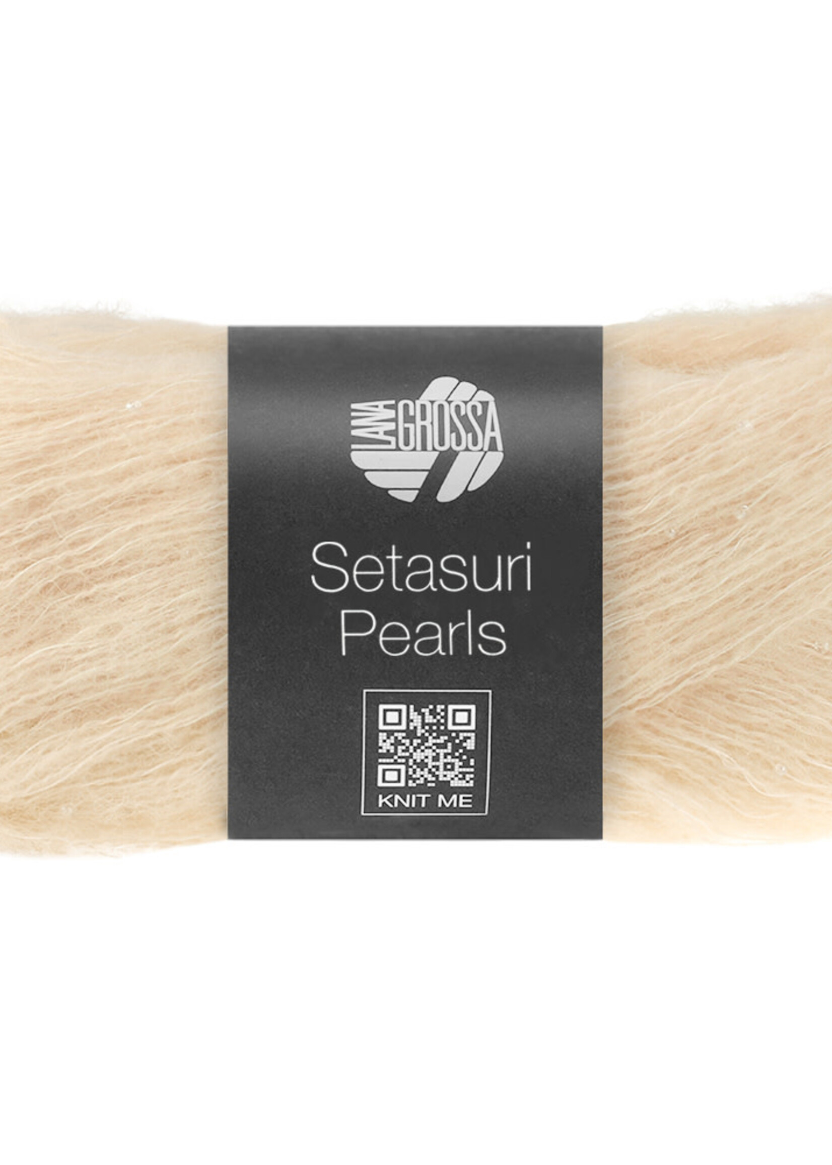 Lana Grossa Setasuri Pearls -201 lichtbeige