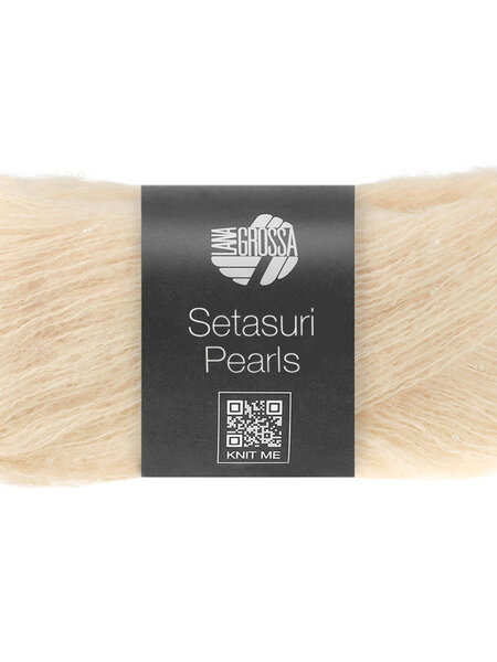 Lana Grossa Setasuri Pearls -201 lichtbeige