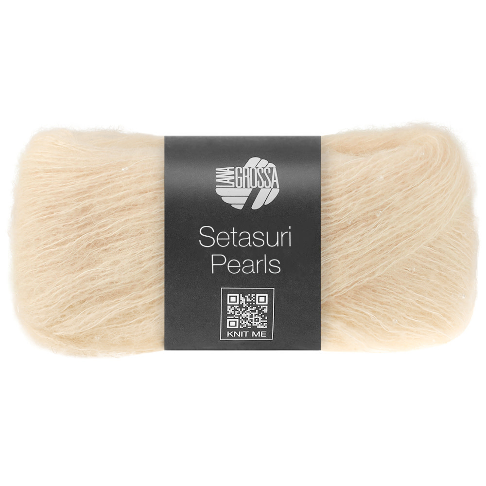 Lana Grossa Setasuri Pearls -201 lichtbeige