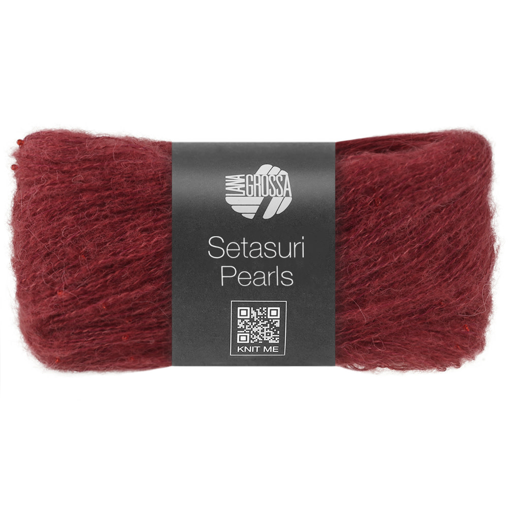 Lana Grossa Setasuri Pearls -205 Bordeau