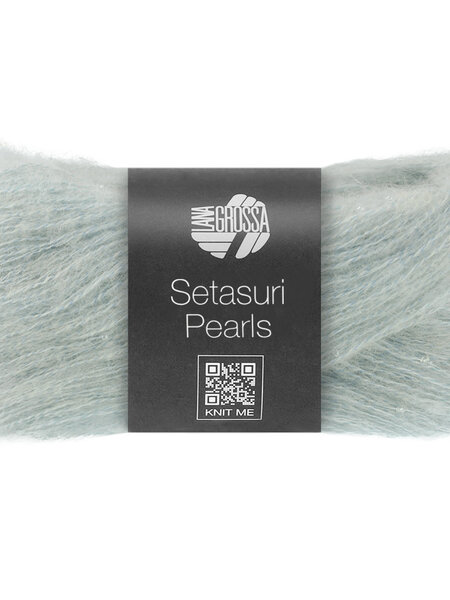 Lana Grossa Setasuri Pearls -209 Zachtblauw