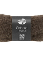 Lana Grossa Setasuri Pearls -215 Grijsbruin